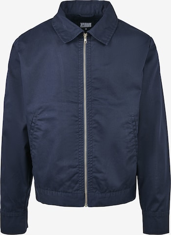 Urban Classics Between-Season Jacket 'Workwear' in Blue: front