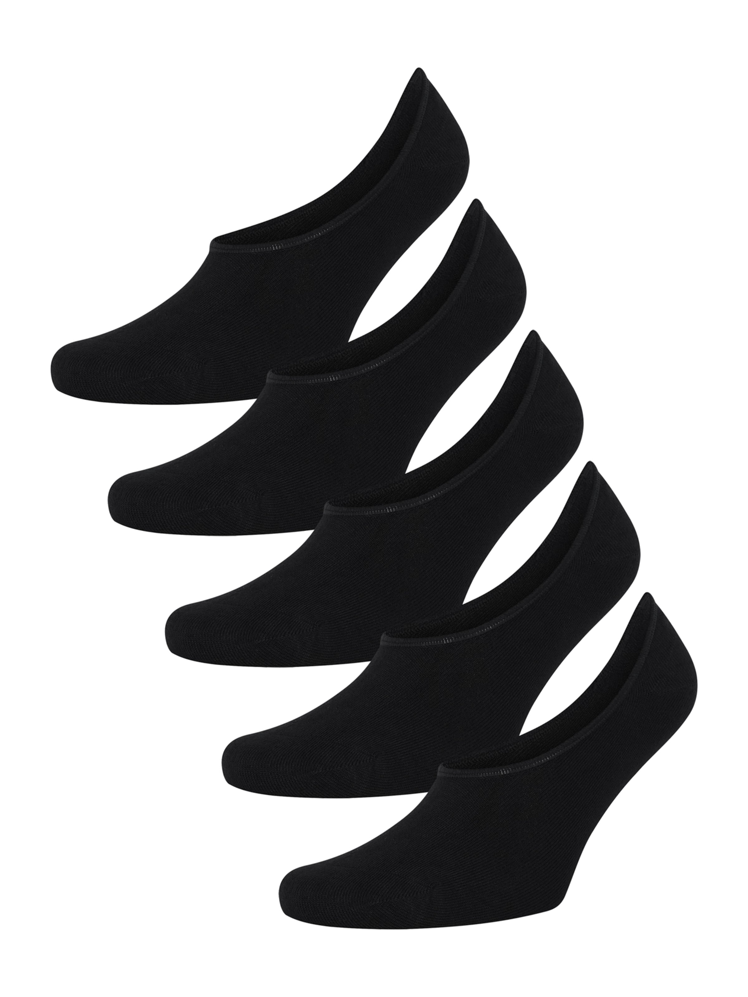 Resteröds Ankle socks 'No Show Bamboo' in Black: front