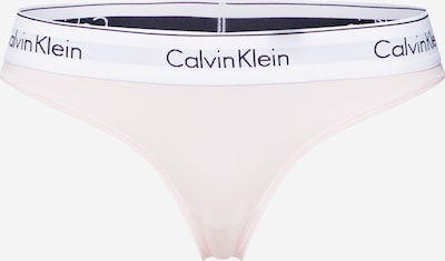 Calvin Klein Underwear Stringit 'Nymphs' värissä puuteri / musta / valkoinen, Tuotenäkymä