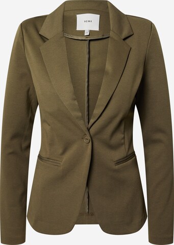 Blazer 'Kate' di ICHI in verde: frontale