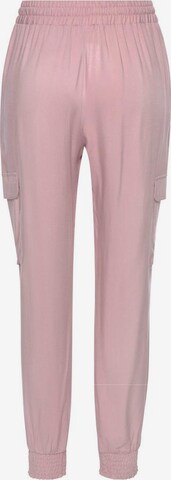 BUFFALO Zúžený Kalhoty – pink