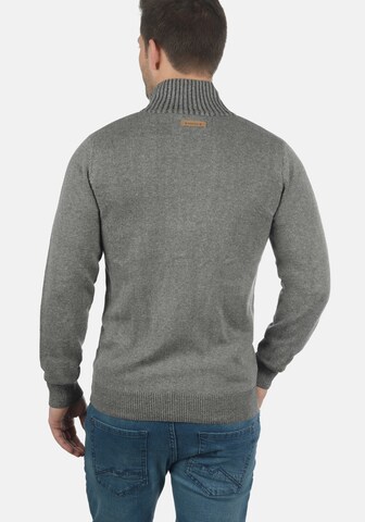 INDICODE JEANS Knit Cardigan 'Andy' in Grey