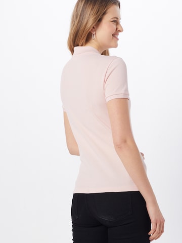 T-shirt 'Chemise' LACOSTE en rose