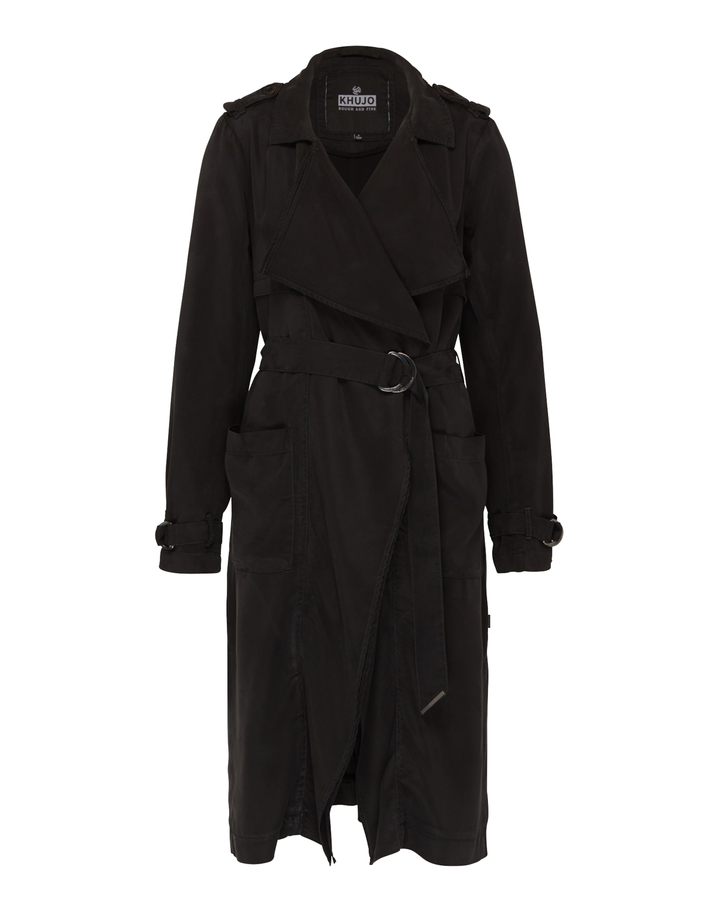 khujo - Tussenmantel 'Narissa' in de kleur Zwart