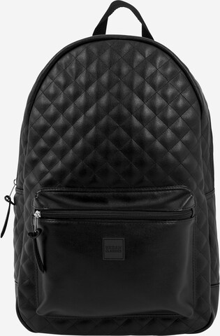 Urban Classics Rucksack 'Diamond' in Schwarz: predná strana