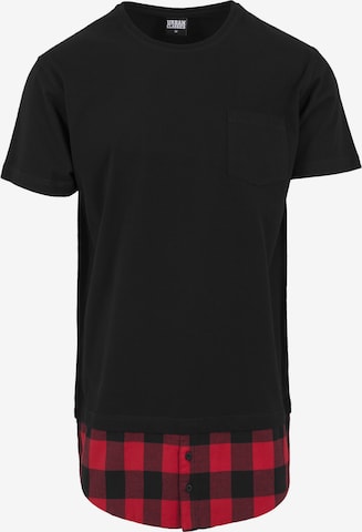 Urban Classics Shirt in Black: front