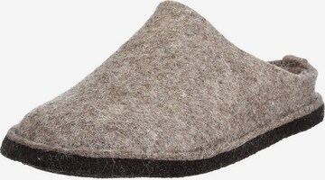 HAFLINGER Slippers in Brown