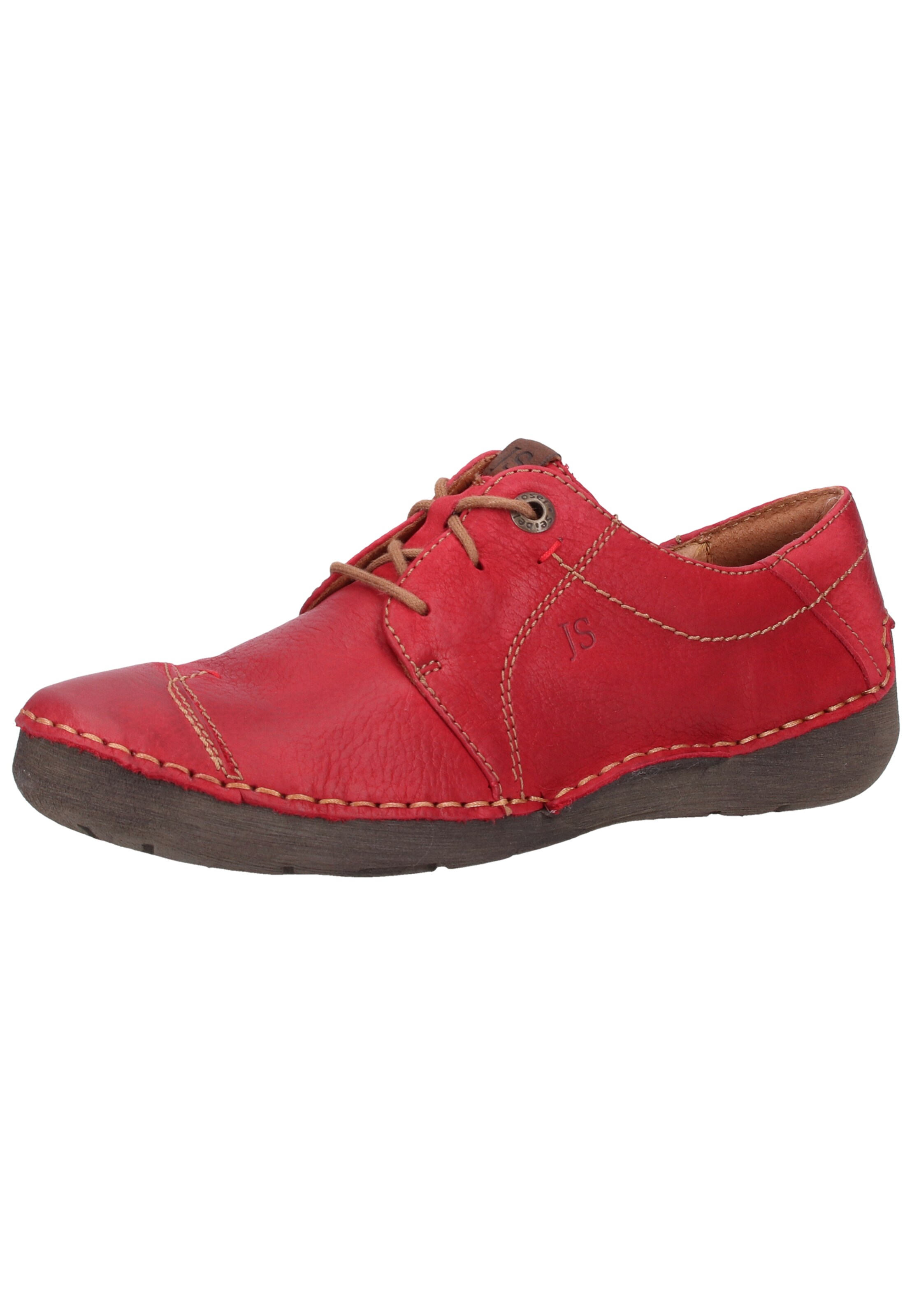JOSEF SEIBEL Athletic lace-up shoe 'Fergey' in Red: front