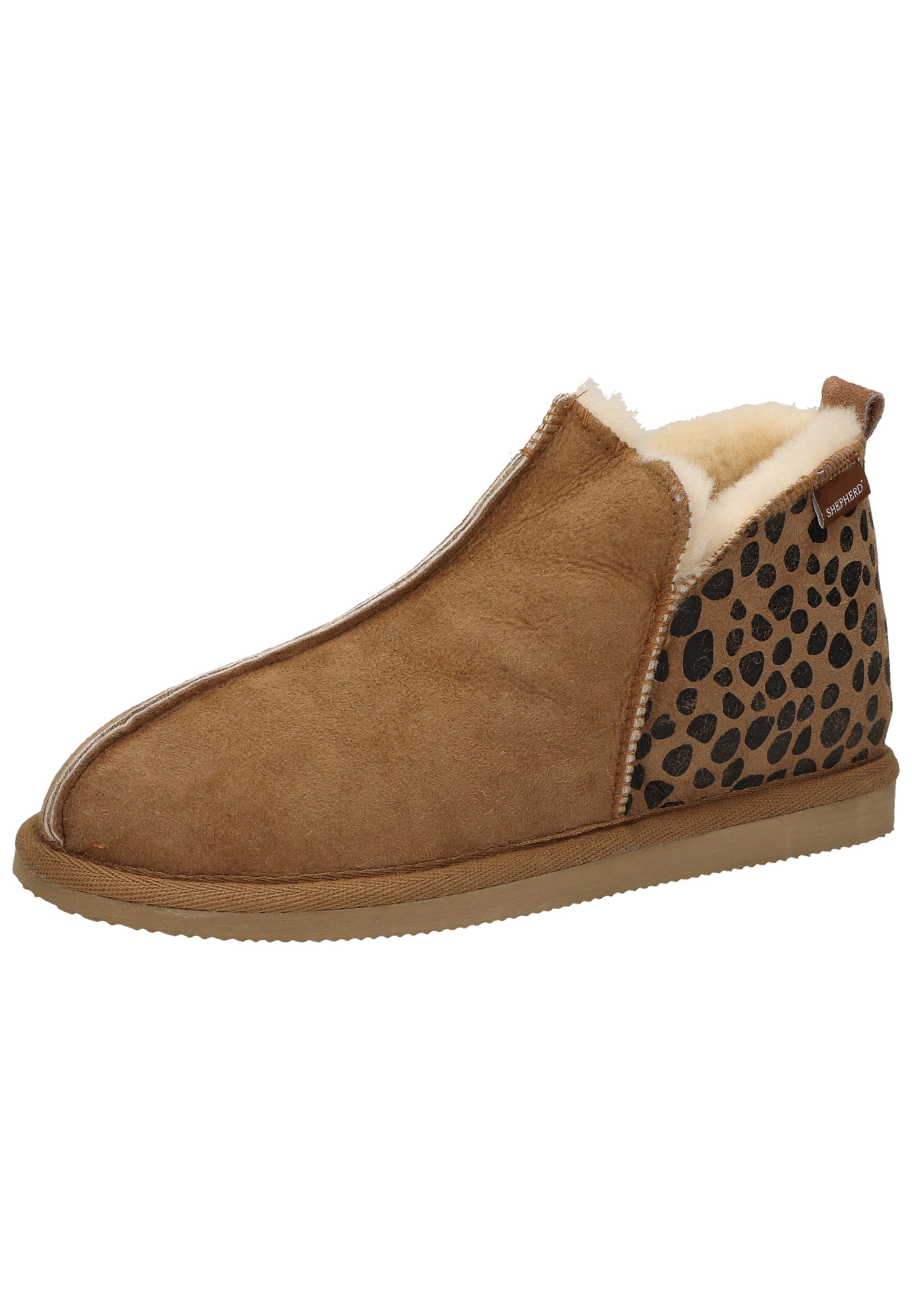 Mule SHEPHERD en marron : devant