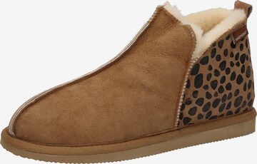 SHEPHERD Slipper in Brown: front