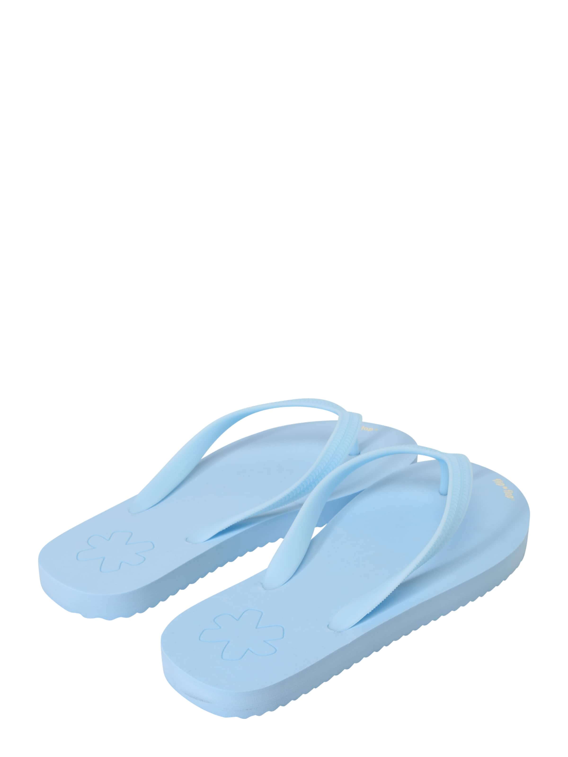 FLIP*FLOP Zehantrenner 'Original' in Blau: Rückseite