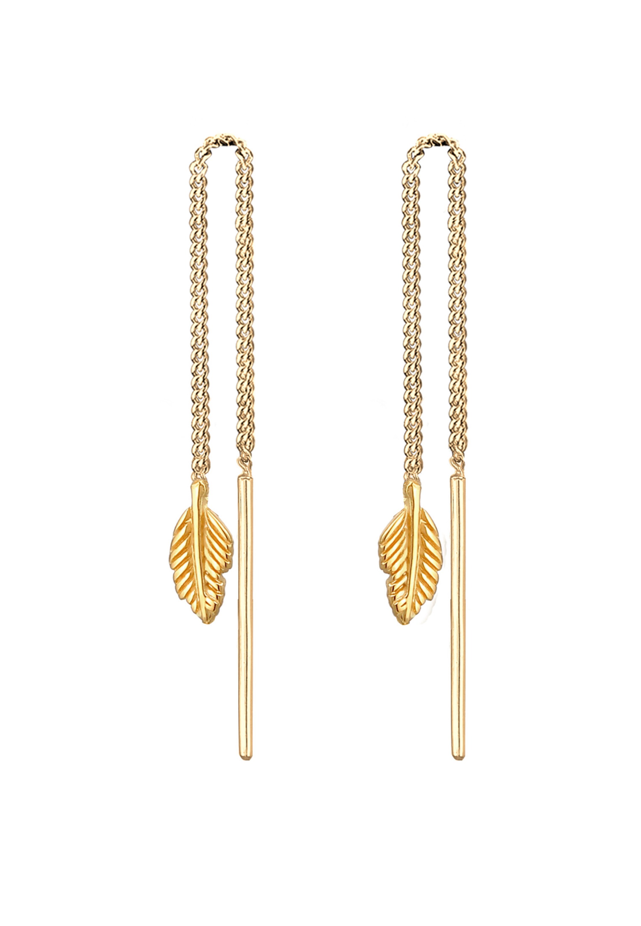 ELLI Oorbellen in Goud: voorkant