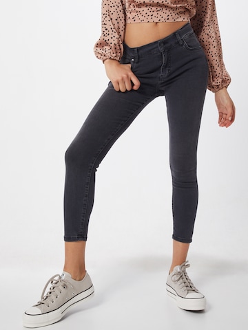 LTB Slimfit Jeans 'Lonia' in Zwart: voorkant