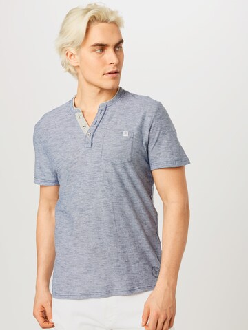 TOM TAILOR T-Shirt in Blau: Vorderseite