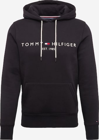 TOMMY HILFIGER Majica | črna barva: sprednja stran