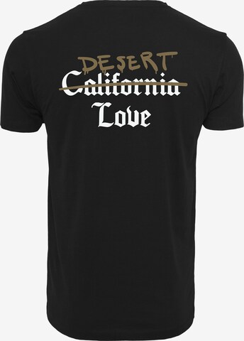 Mister Tee Shirt 'Desert Love' in Zwart