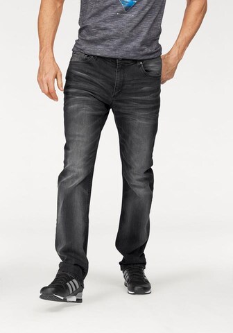 JOHN DEVIN Regular Jeans in Grey: front