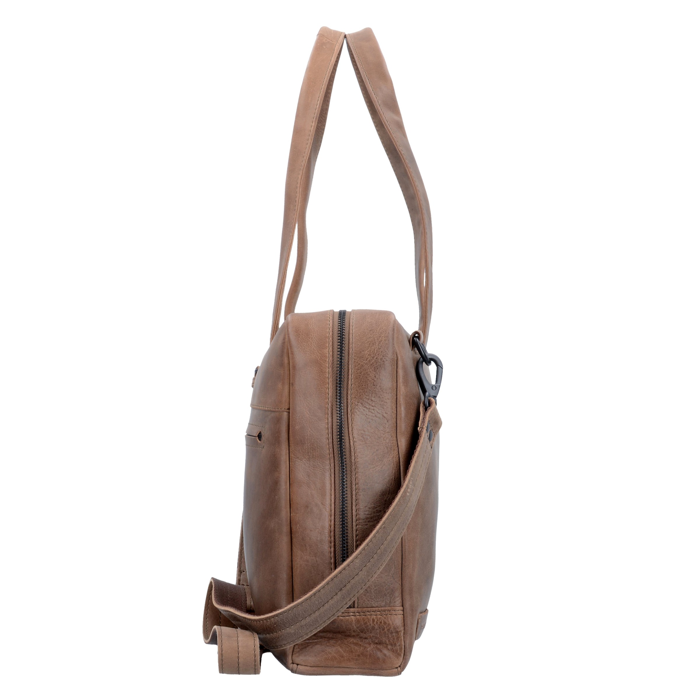 Plevier Shoulder Bag 'Pure' in Brown