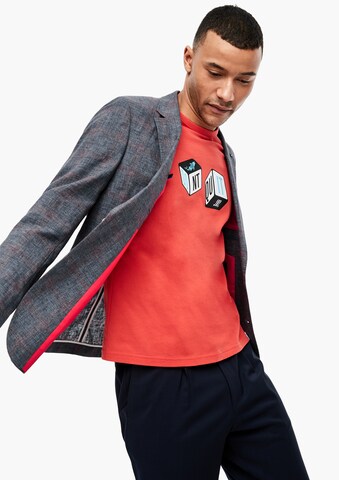 s.Oliver BLACK LABEL Regular Fit Sakko in Grau