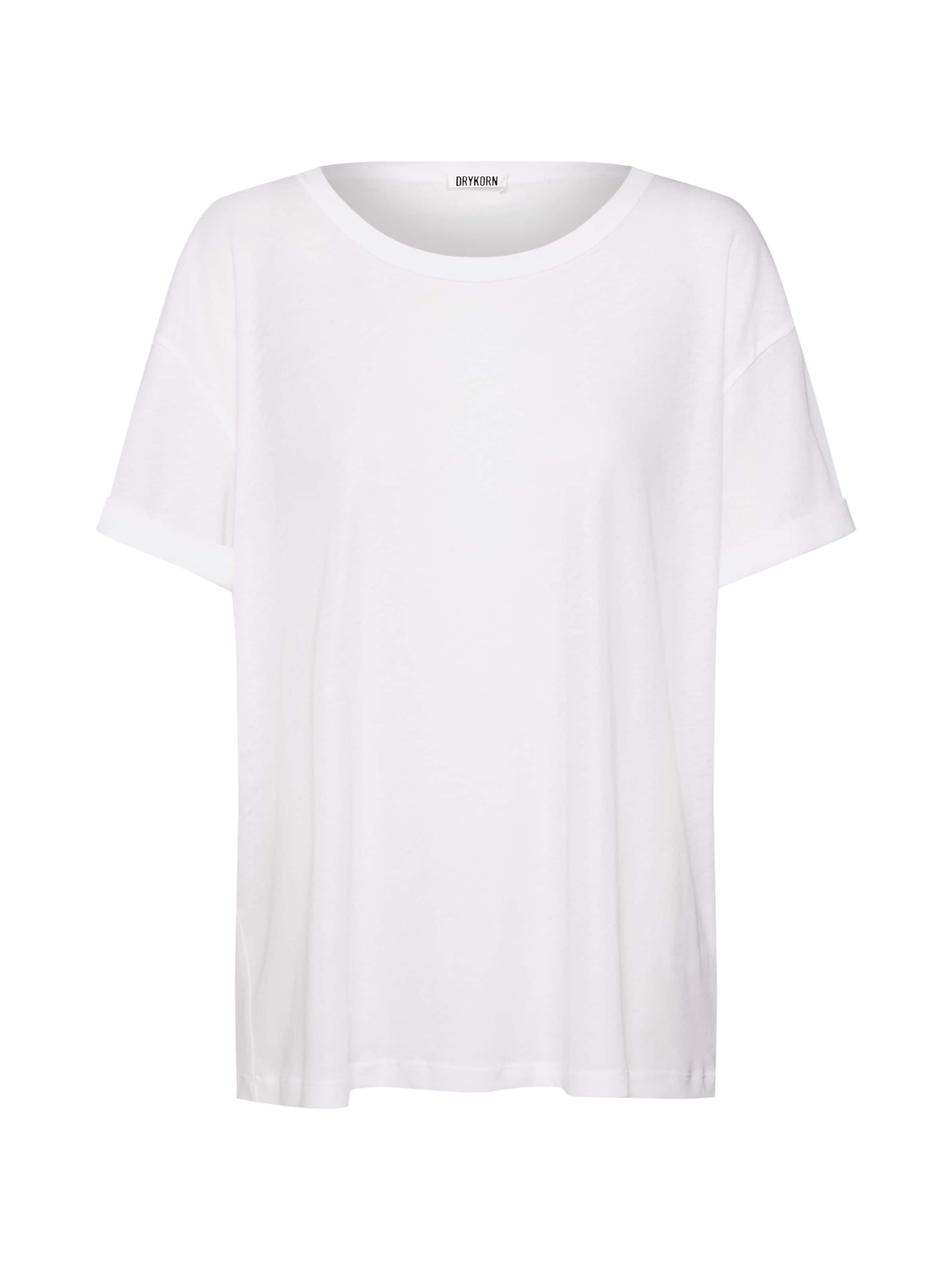 DRYKORN - Oversized shirt 'LARIMA' in de kleur Wit