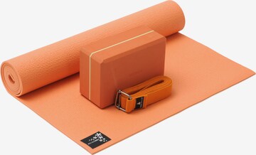 YOGISTAR.COM Mat in Orange: front