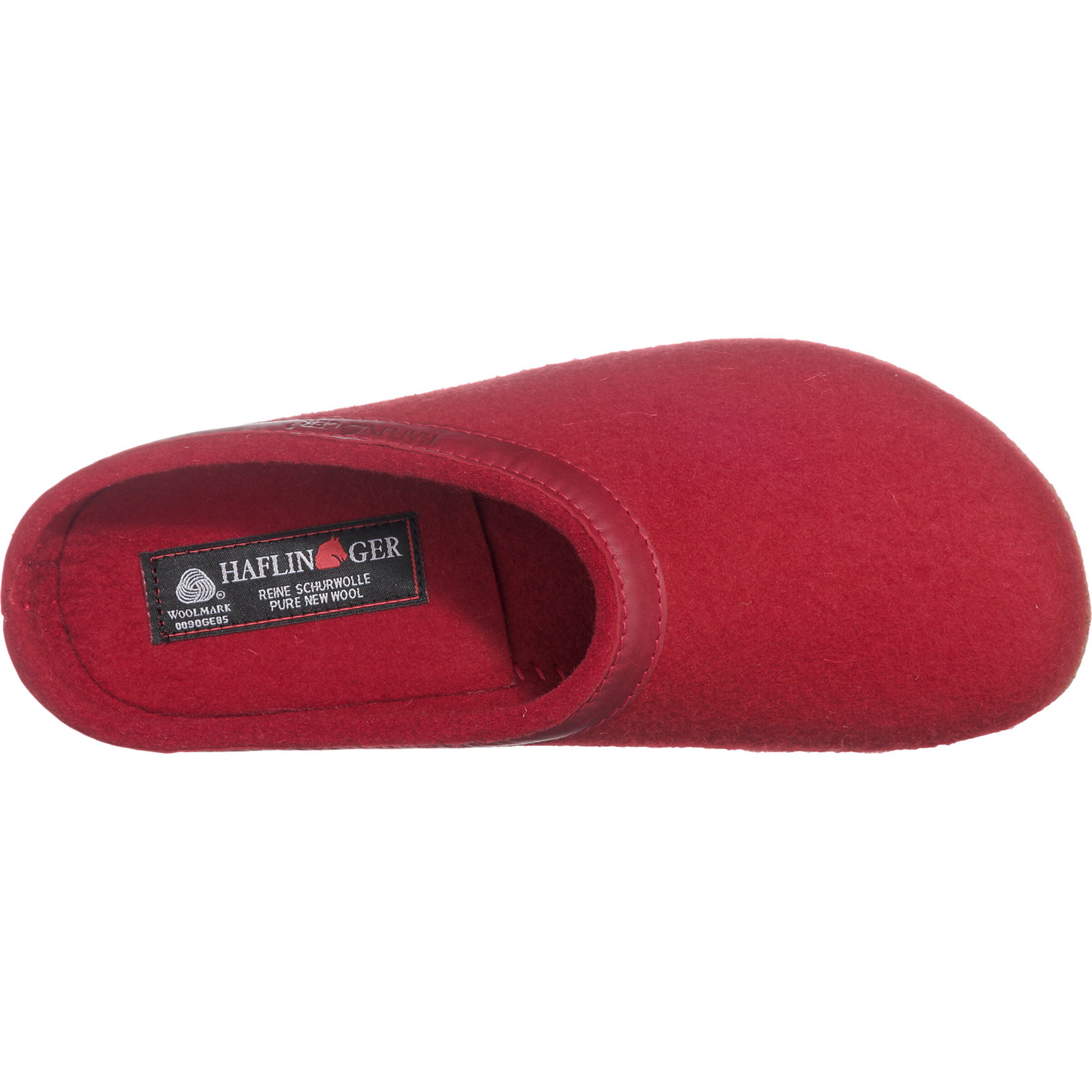 HAFLINGER Slippers 'Torben' in Red