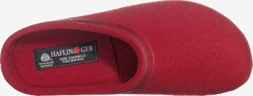 HAFLINGER Pantolette 'Torben' in Rot