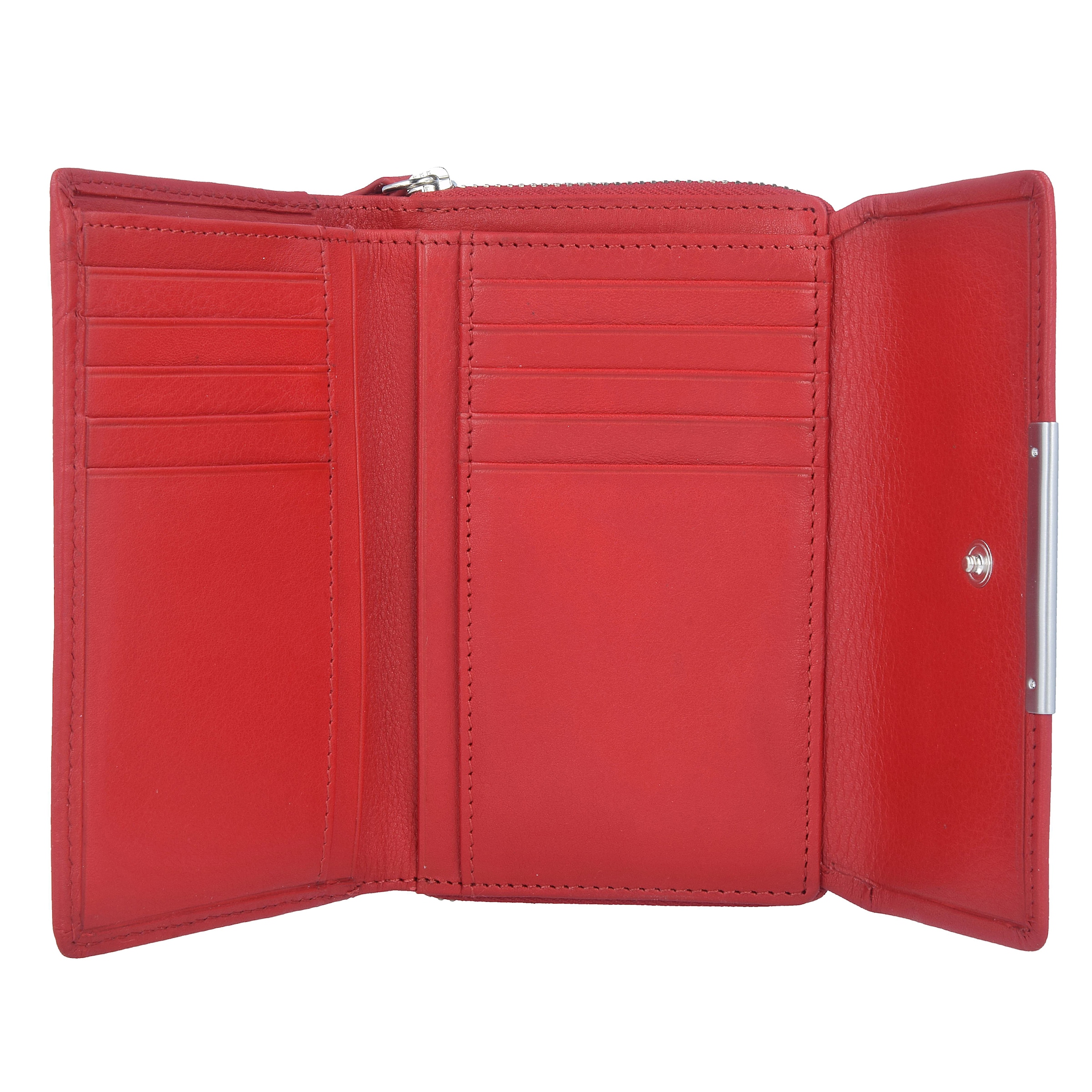 Portamonete 'Belg Dagrete' di Maître in rosso