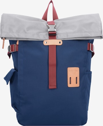 Harvest Label Backpack 'Norikura' in Blue: front