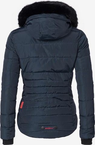 MARIKOO Winter jacket 'Lotusblüte' in Blue