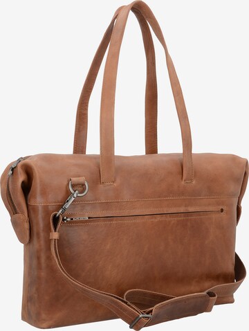 Plevier Document Bag 'Simplicity' in Brown