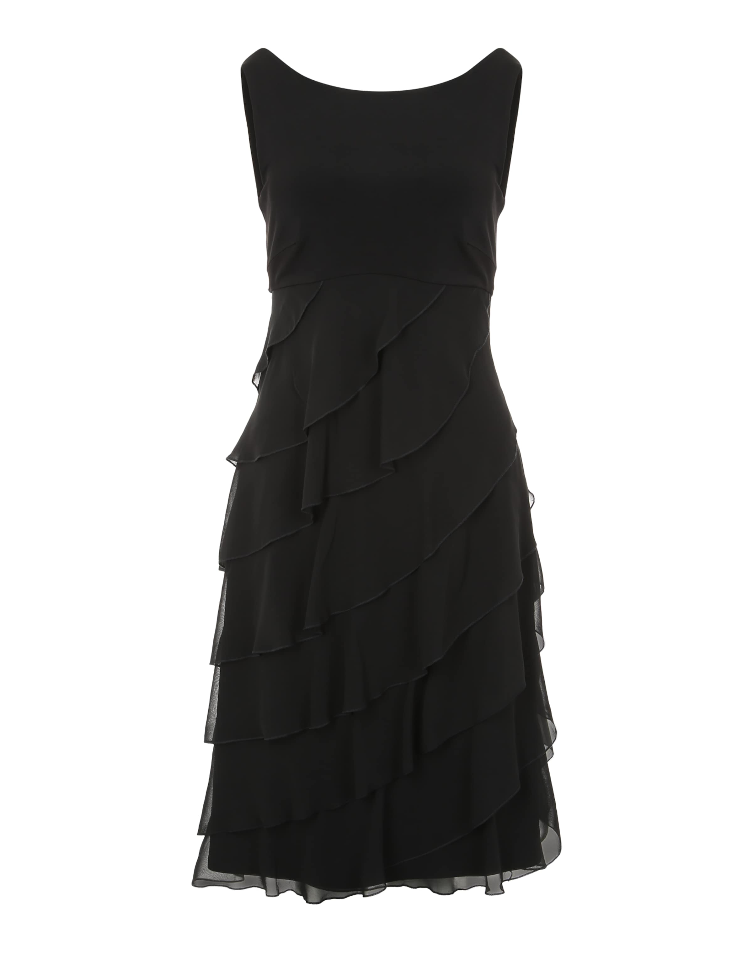 SWING Φόρεμα κοκτέιλ σε μαύρο: μπροστά