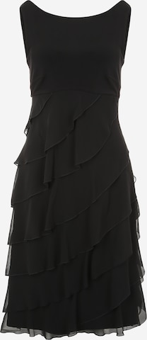 Rochie de cocktail de la SWING pe negru: față