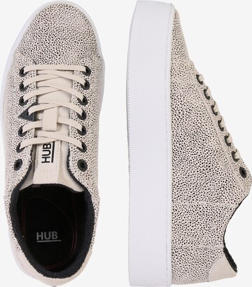 HUB Sneakers laag 'Hook-W XL' in Beige: zijkant