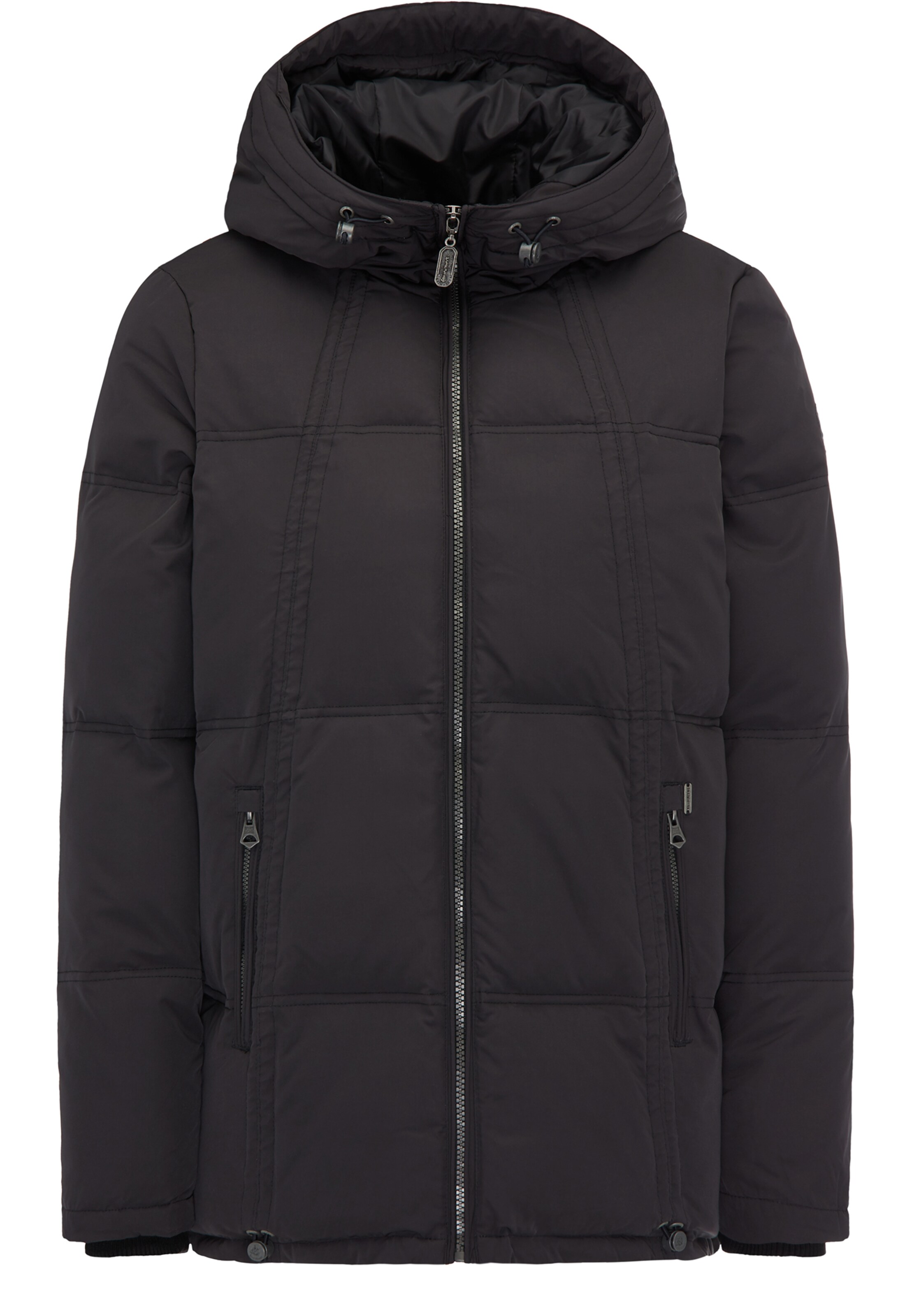 DREIMASTER - Winterjas in de kleur Zwart