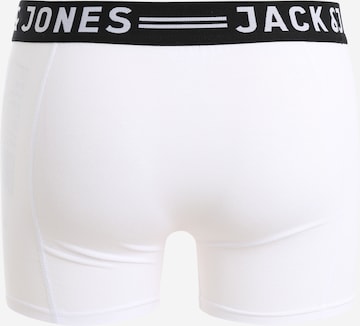 JACK & JONES Boxerky 'Sense' - biela: zadná strana