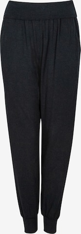 Jaya Tapered Workout Pants in Black: front