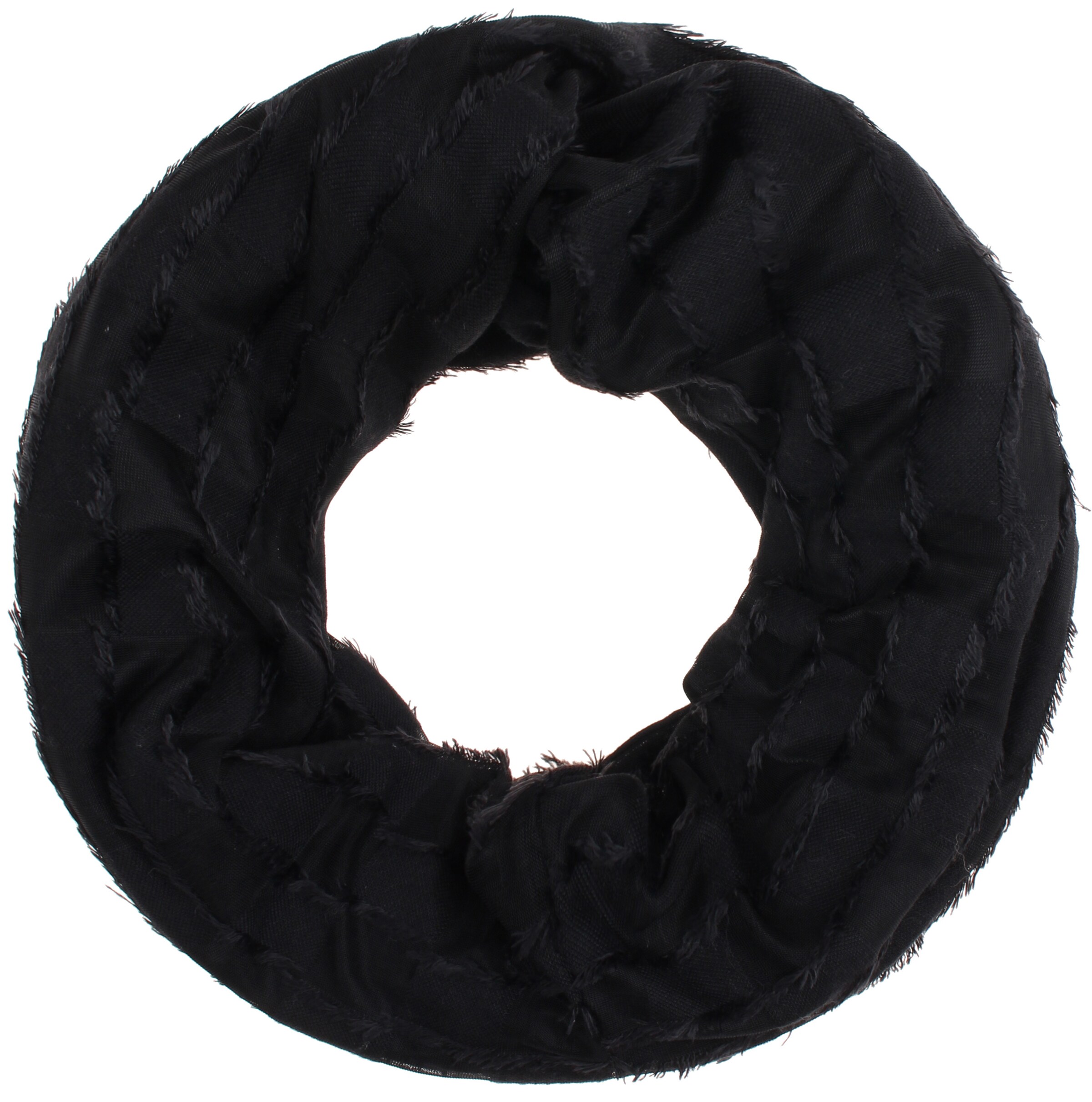 MO Tube Scarf in Black: front