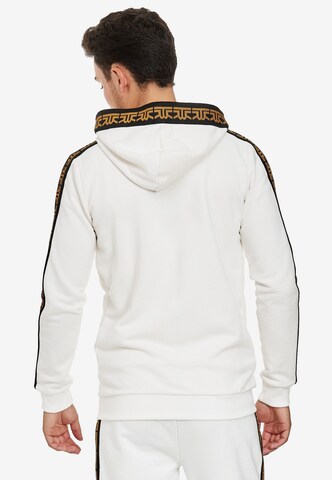 Redbridge Zip-Up Hoodie in White