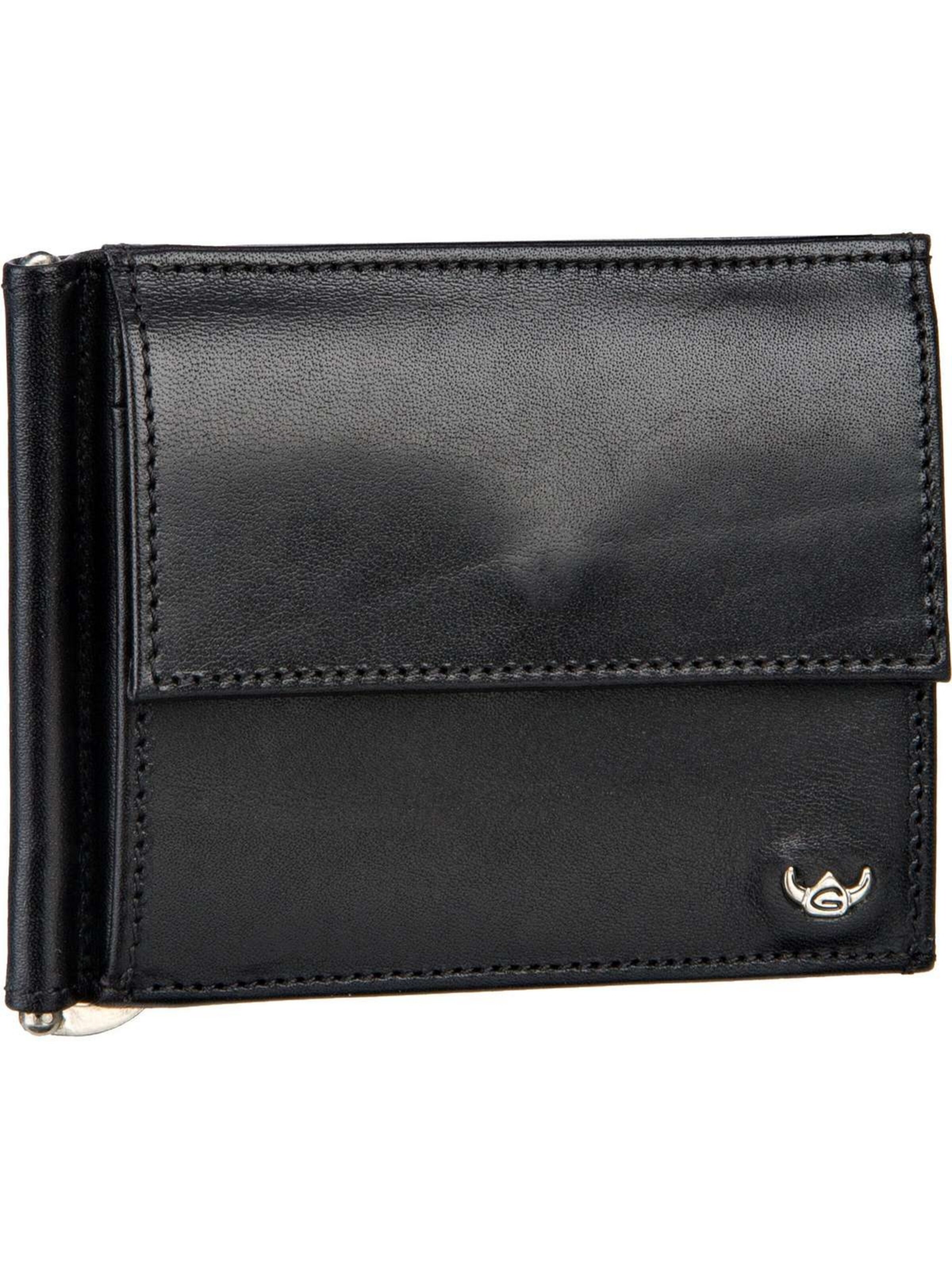 Porte-monnaies 'Colorado' GOLDEN HEAD en noir : devant