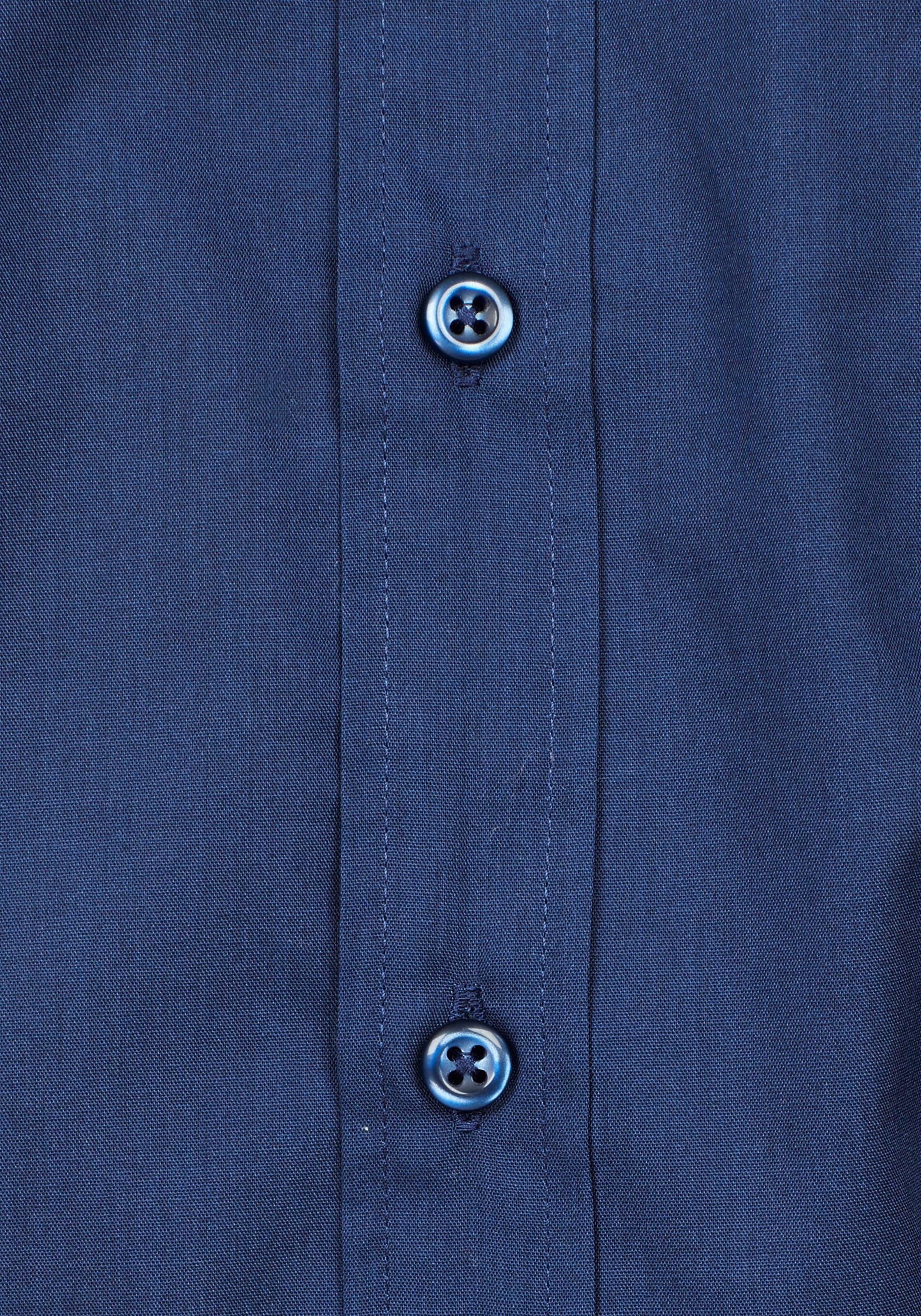 Man's World Regular Fit Hemd in Blau