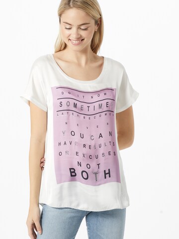 Key Largo T-Shirt 'Lust' in Weiß: Vorderseite