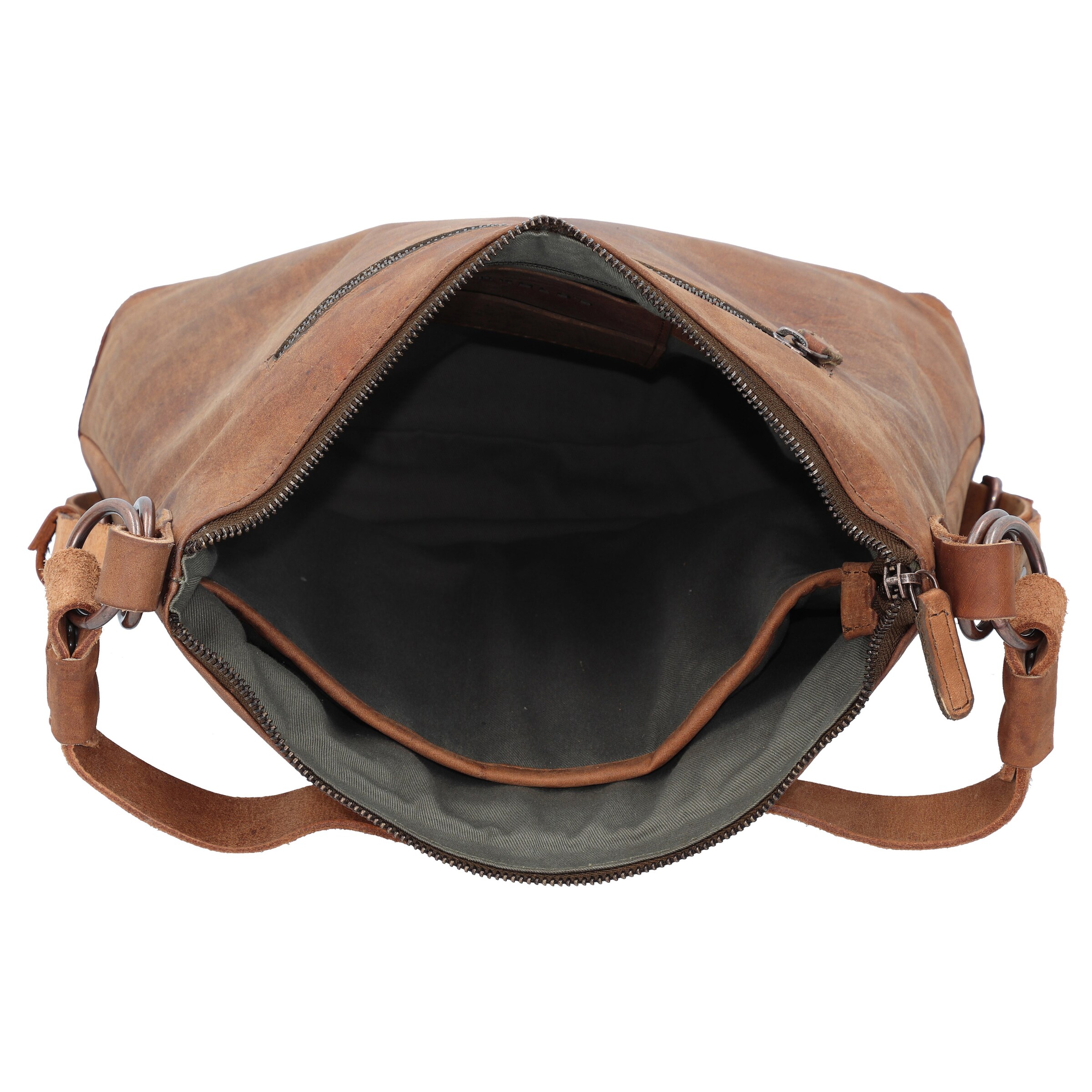 Harold's Schultertasche 'Antic' in Braun