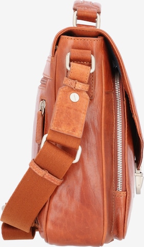 LEONHARD HEYDEN Document Bag 'Austin' in Brown