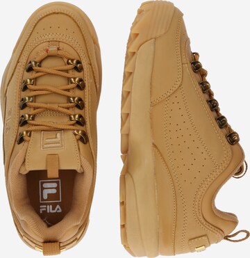 FILA Sneaker 'Disruptor' in Beige: bočná strana