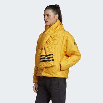 ADIDAS PERFORMANCE Jacke 'Big Baffle' in Gelb