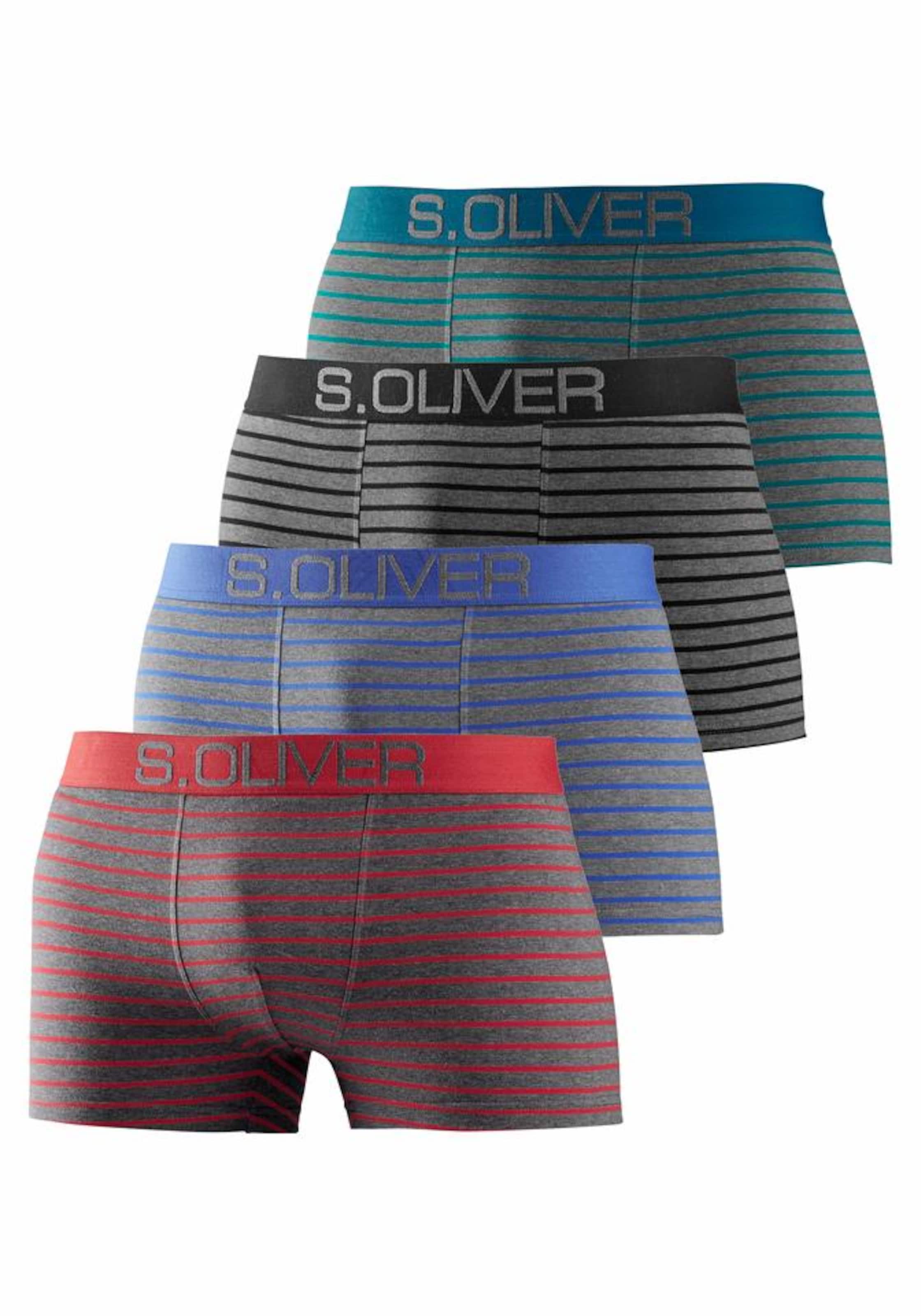 Boxers s.Oliver en mélange de couleurs : devant