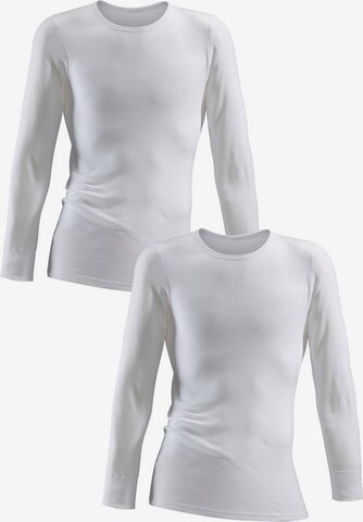 CLIPPER Undershirt in White: front