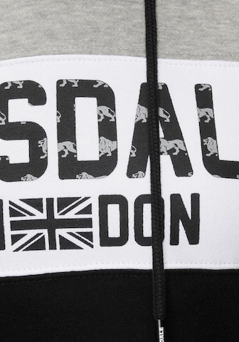LONSDALE Sweatshirt 'Penbryn' in Zwart