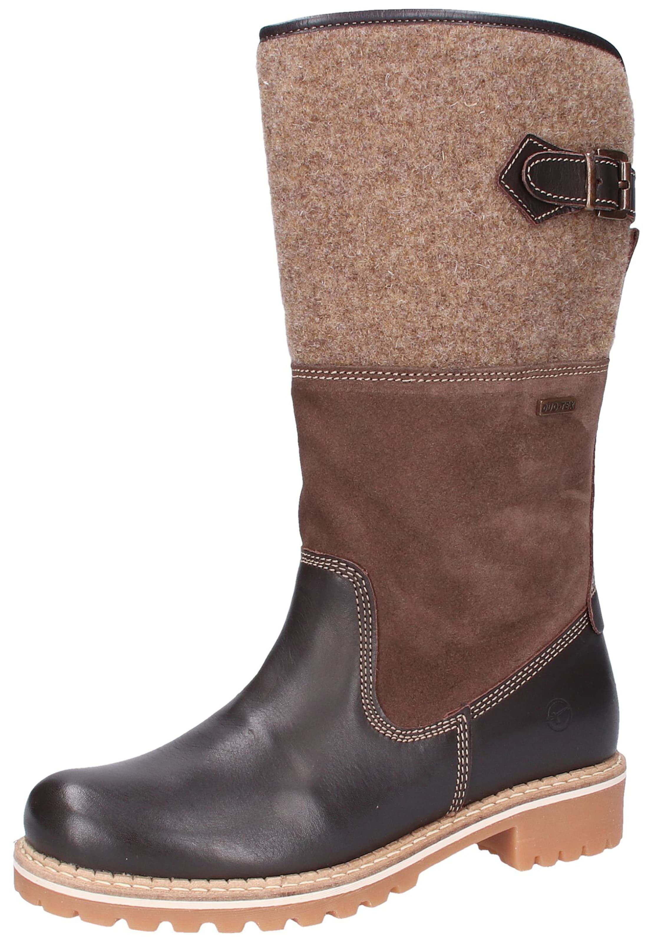 Tamaris Laarzen in Bruin: voorkant